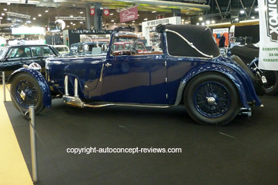 1934 Aston Martin Mk II Cabriolet Bertelli - 